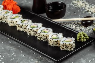 Рол Каліфорнія з креветкою (190г)