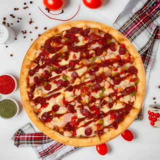 Піца Чотири м'яса (30см)