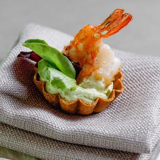 Кростіні з креветкою (60гр)