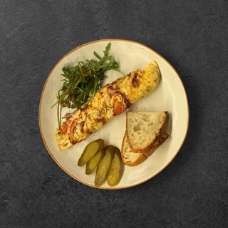 Омлет з беконом та сиром (200г)