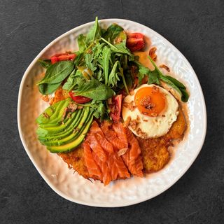 Дерун з лососем та авокадо ( 350г )