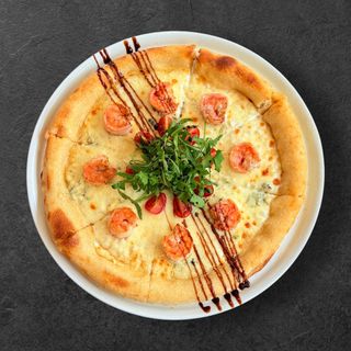 Піца з тигровими креветками 450 г