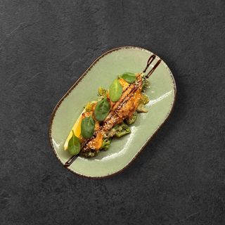 Риба з овочами (110/120г)