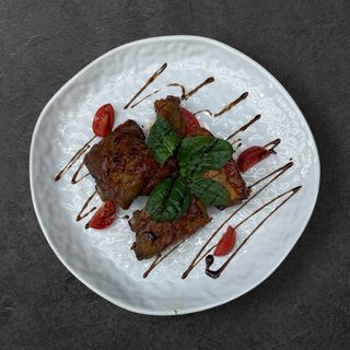 Реберця свинні з соусом BBQ (за 100г)