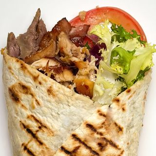 Шаурма BBQ, з телятиною та куркою