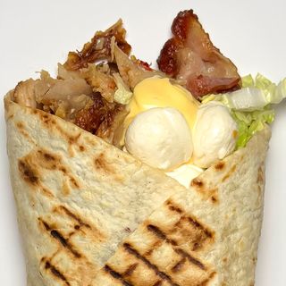 Шаурма Чизбургерна з беконом