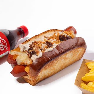 Дабл дог Fried Cheese МЕНЮ