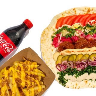 Las Vegan з фалафелем МЕНЮ