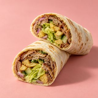 Тортілья гірос з куркою