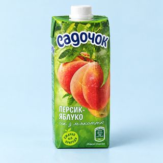Сік Персик яблуко 0,5л
