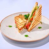 Сендвіч з маринованим лососем