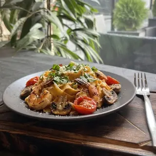 Паста  Том Ям з креветкою ( 350 гр)