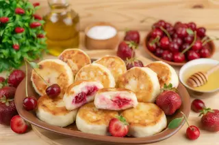 Сирники фруктові (1кг), заморожений напівфабрикат