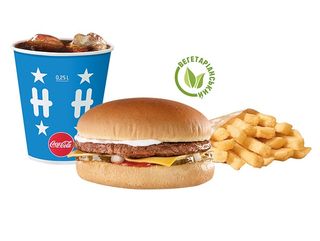 VEKE® Вегетаріанський чізбургер комплект