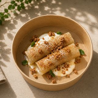 Млинці з апельсиновим соусом