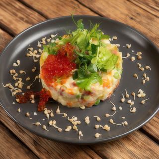 Олів'є з ікрою з ламінарії (250г)