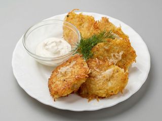 Деруни зі сметаною (170/40г)