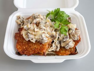 Деруни з грибами (250/50г)