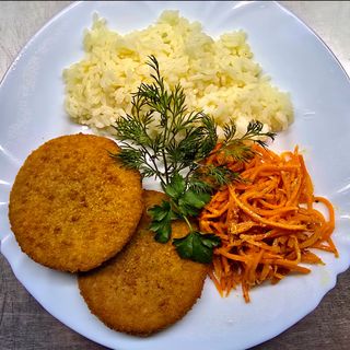 Котлета рибна з рисом (310г)