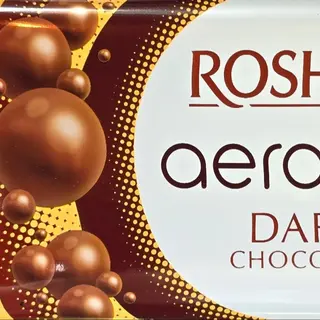 Шоколад Roshen чорний пористий 80г