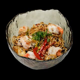 Пшенична локшина з креветками (360г)