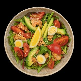 Салат з лососем гриль(220г)