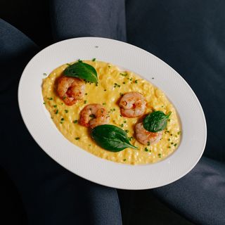 Скрембл з креветками