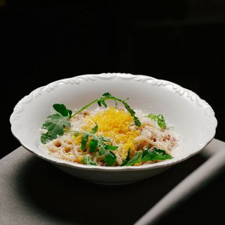 Спагеті Карбонара  з пекоріно та панчетою 