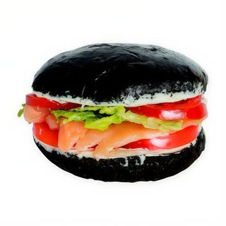 Лосось Філадельфія бургер (220г)