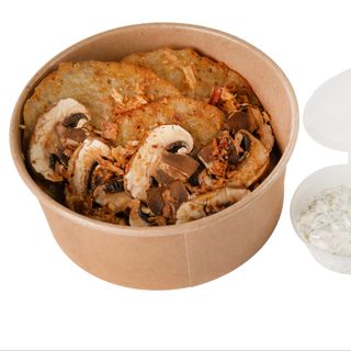 Деруни з королівськими печерицями (240г)