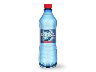 Пляшка води ``DORNA`` газована (500мл)