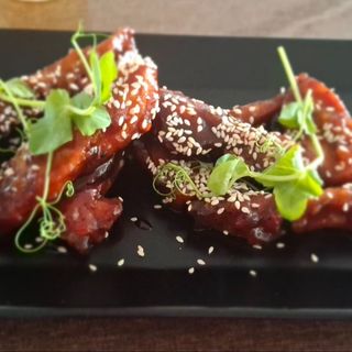 Куряче філе в соевомедовому соусі з кунжутом (200 г.)