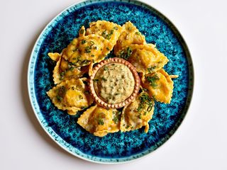 Пельмені фірмові з крабовим м'ясом 