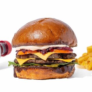 Велетень Дабл Чизбургер меню