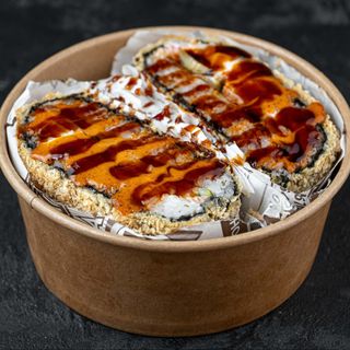 Суші бургер з креветкою