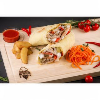 Шаурма куряча асорті