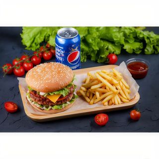 Дабл чізбургер (514г)