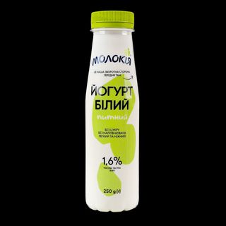 Айран Молокія білий 0.250