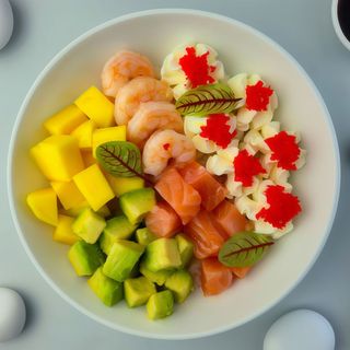 Поке тигровий лосось (370г)