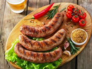 Ковбаски зі свининою з мангалу (100г)