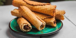 Вафельна трубочка від мами