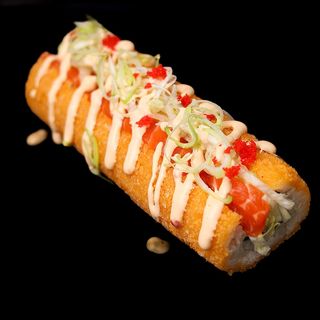 Хот-дог з лососем. (400г)