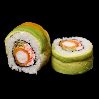  Філадельфія з креветками в паніровці. (300г/8шт)