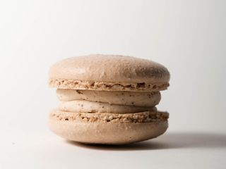 Макаронс Лате-кокос