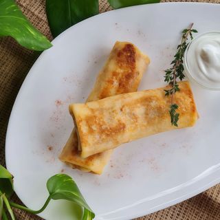 Млинці з яблуками (200/30г)