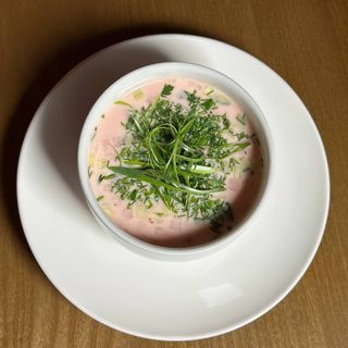 Окрошка з лососем (300г)