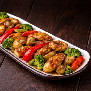 WOK-курка з овочами по- азіатськи