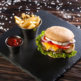 Чізбургер МЕНЮ (1/370/30)