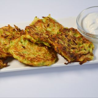 Оладки з кабачків  (200г)