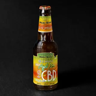 CBD комбуча GREEN APPLE KIWI 0,35L